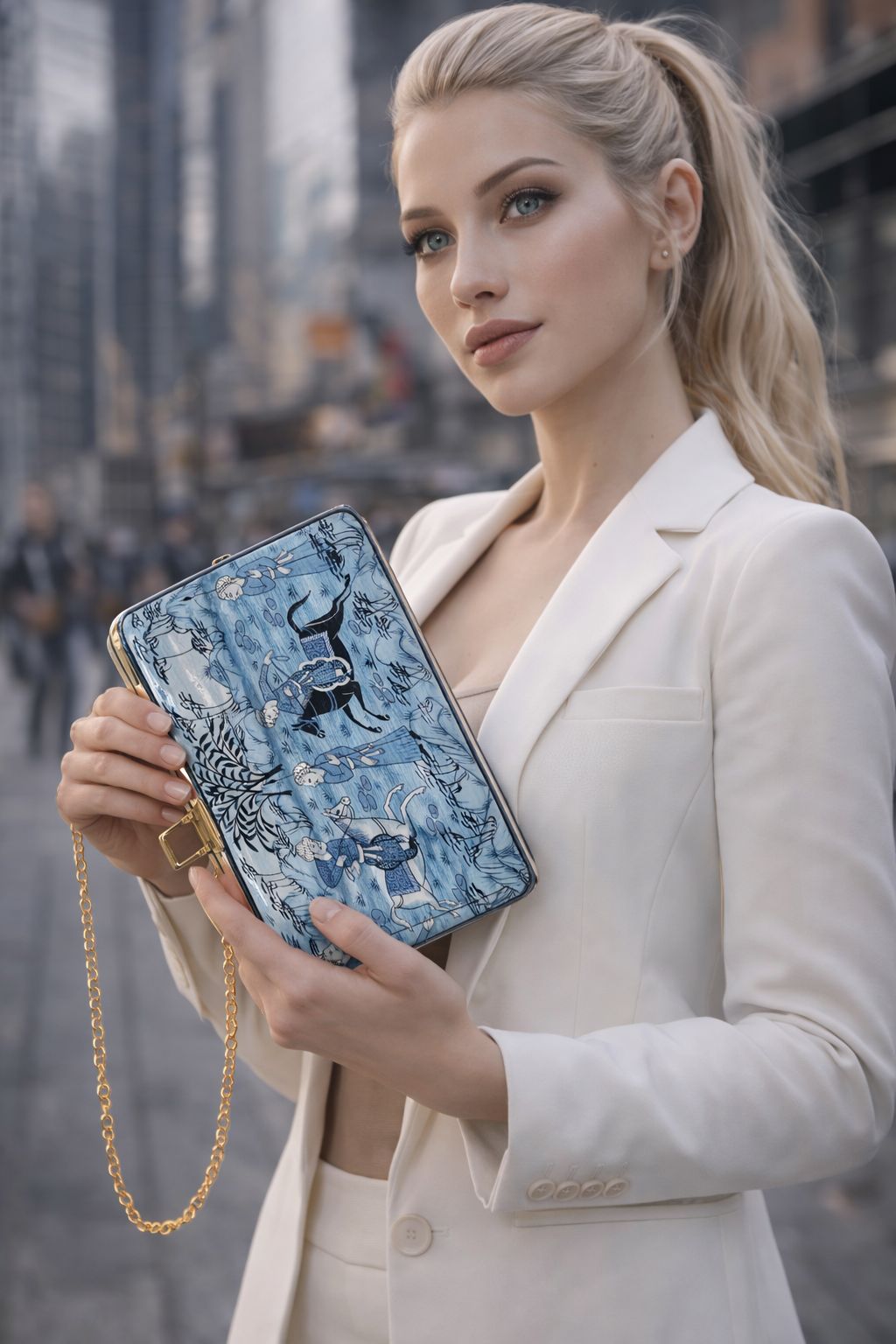 Boho Wallets, Luxury bags, Clutches with hand painted paper mache art, Papier mache clutches from Kashmir-